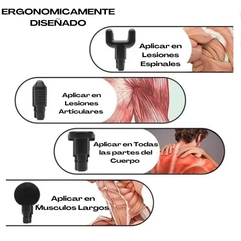 MASAJEADOR PARA ALIVIAR DOLOR MUSCULAR